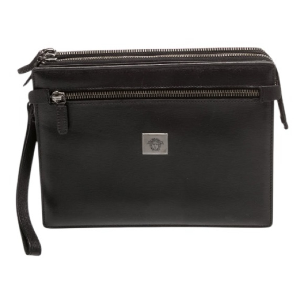 Gianni Versace Leather Crossbody Bag